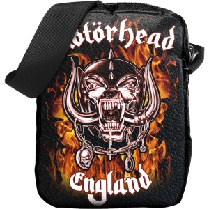 Motorhead - England Fire Crossbody Bag ryhmässä MERCHANDISE / Merch / Nyheter / Hårdrock @ Bengans Skivbutik AB (5626954)