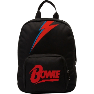 David Bowie - Lightning Mini Backpack ryhmässä MERCHANDISE / Merch / Nyheter / Pop-Rock @ Bengans Skivbutik AB (5626989)