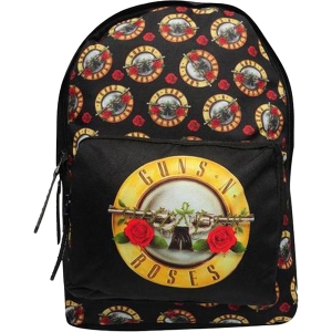 Guns N Roses  - All Over Print Mini Backpack ryhmässä MERCHANDISE / Merch / Nyheter / Hårdrock @ Bengans Skivbutik AB (5626998)