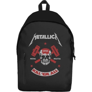 Metallica - Kill Em All 2 Graphic Daypack ryhmässä MERCHANDISE / Merch / Nyheter / Hårdrock @ Bengans Skivbutik AB (5627017)