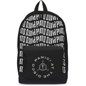 Panic! At The Disco - Disco Logo Backpack ryhmässä MERCHANDISE / Merch / Nyheter / Pop-Rock @ Bengans Skivbutik AB (5627031)