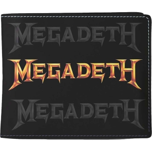 Megadeth - Logo Wallet ryhmässä MERCHANDISE / Merch / Nyheter / Hårdrock @ Bengans Skivbutik AB (5627080)