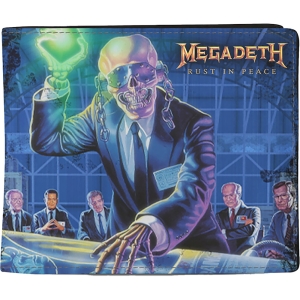 Megadeth - Rust In Peace Wallet ryhmässä MERCHANDISE / Merch / Nyheter / Hårdrock @ Bengans Skivbutik AB (5627081)