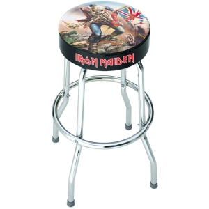 Iron Maiden - Trooper Bar Stool ryhmässä MERCHANDISE / Merch / Nyheter / Hårdrock @ Bengans Skivbutik AB (5627151)