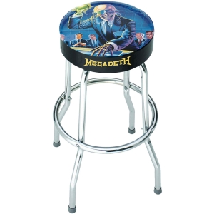 Megadeth - Rest In Peace Bar Stool ryhmässä MERCHANDISE / Merch / Nyheter / Hårdrock @ Bengans Skivbutik AB (5627154)