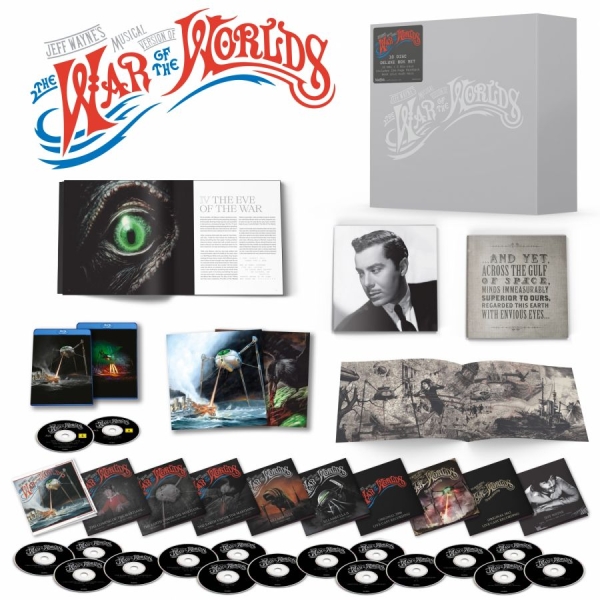 Wayne Jeff - Musical Version Of The War Of The Worlds (18 Cd) ryhmässä ME SUOSITTELEMME / Perjantain julkaisut / 2025-11-14 @ Bengans Skivbutik AB (5627369)