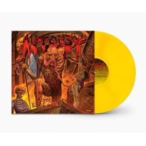Autopsy - Split Seams/Vikt Hörn Ashes. Organs. Blood And Crypts (Yellow Vinyl) ryhmässä -Start Split @ Bengans Skivbutik AB (5627421)
