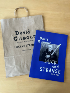 David Gilmour - Luck And Strange Tour 2024 Program ryhmässä MERCHANDISE / Merch / Pop-Rock @ Bengans Skivbutik AB (5627726)