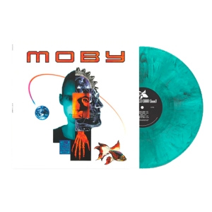 Moby - Moby (Black, White and Blue Marbled Limited Edition) ryhmässä ME SUOSITTELEMME / Perjantain julkaisut / 2025-05-23 @ Bengans Skivbutik AB (5628117)