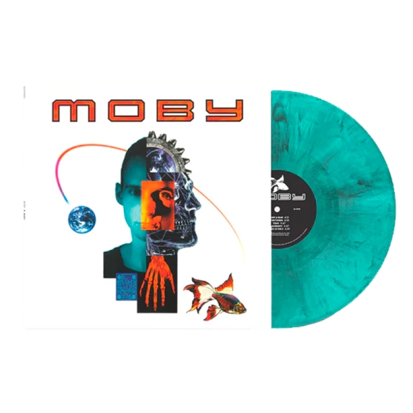 Moby - Moby (Black, White and Blue Marbled Limited Edition) ryhmässä ME SUOSITTELEMME / Way Out West 2026 @ Bengans Skivbutik AB (5628117)