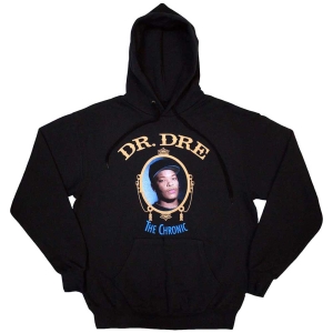 Dr. Dre - The Chronic Uni Black Hoodie ryhmässä MERCHANDISE / Hupparit / Hip Hop-Rap @ Bengans Skivbutik AB (5628172r)