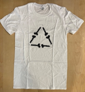 Peter Bjorn And John - Darker Days White T-Shirt ryhmässä MERCHANDISE / T-paita / Pop-Rock @ Bengans Skivbutik AB (5628174)