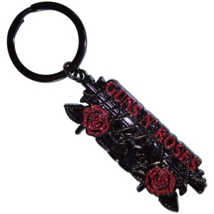 Guns N Roses - Vintage Pistols Keychain ryhmässä MERCHANDISE / Merch / Nyheter / Hårdrock @ Bengans Skivbutik AB (5628576)