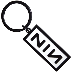 Nine Inch Nails - Logo Keychain ryhmässä MERCHANDISE / Merch / Pop-Rock @ Bengans Skivbutik AB (5628579)