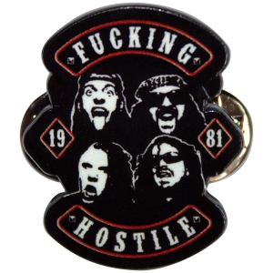 Pantera - Hostile Pin Badge ryhmässä MERCHANDISE / Merch / Hårdrock @ Bengans Skivbutik AB (5628596)