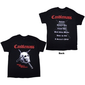 Candlemass - Epicus Doomicus Metallicus Uni Bl T-Shirt ryhmässä MERCHANDISE / T-paita / Nyheter / Hårdrock @ Bengans Skivbutik AB (5628725r)