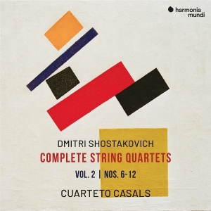 Cuarteto Casals - Dmitri Shostakovich: Complete String Quartets Vol. 2 - Nos. 6-12 ryhmässä ME SUOSITTELEMME / Perjantain julkaisut / 2025-07-11 @ Bengans Skivbutik AB (5629089)