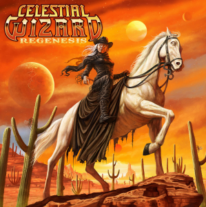 Celestial Wizard - Regenesis (Orange Marbled Vinyl LP) ryhmässä ME SUOSITTELEMME / Perjantain julkaisut / 2025-07-11 @ Bengans Skivbutik AB (5629129)