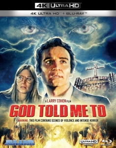Movie - God Told Me To (4K Uhd) ryhmässä Elokuva / Film Blu-ray @ Bengans Skivbutik AB (5629336)