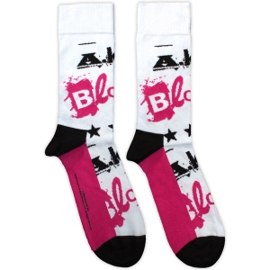 Blondie - Aka Uni Wht Socks (Eu 40-45) ryhmässä MERCHANDISE / Merch / Nyheter / Pop-Rock @ Bengans Skivbutik AB (5629354)