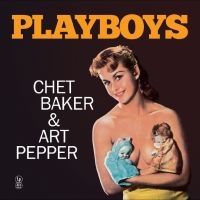 Chet Baker & Art Pepper - Playboys ryhmässä VINYYLI / Kommande / Jazz @ Bengans Skivbutik AB (5630066)