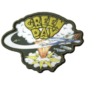 Green Day - Dookie Cut-Out Green Standard Patch ryhmässä MERCHANDISE / Merch / Punk @ Bengans Skivbutik AB (5630192)