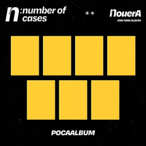 NouerA - N: Number Of Cases (Poca) (Random Ver.) ryhmässä MERCHANDISE / Merch+Code / Kommande / K-Pop @ Bengans Skivbutik AB (5630208)