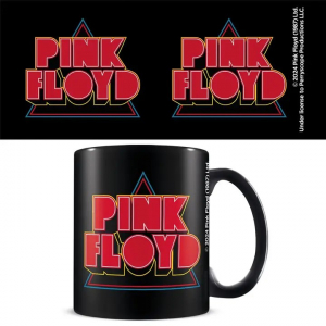 Pink Floyd - Retro Logo Black Pod Mug  ryhmässä MERCHANDISE / Merch / Pop-Rock @ Bengans Skivbutik AB (5630224)