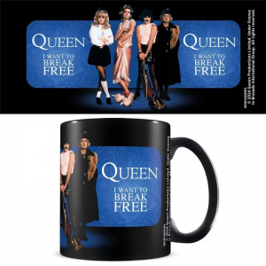 Queen - I Want To Break Free Black Pod Mug ryhmässä MERCHANDISE / Merch / Pop-Rock @ Bengans Skivbutik AB (5630231)