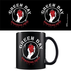 Green Day - American Idiot Black Mug ryhmässä MERCHANDISE / Merch / Pop-Rock @ Bengans Skivbutik AB (5630232)