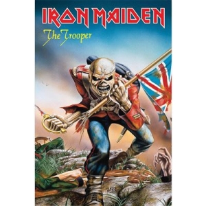 Iron Maiden  - Trooper  91,5 X 61 Cm ryhmässä MERCHANDISE / Poster /  @ Bengans Skivbutik AB (5630235)