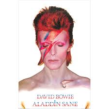 David Bowie  - Aladdin Sane  91,5 X 61 Cm ryhmässä MERCHANDISE / Poster /  @ Bengans Skivbutik AB (5630238)