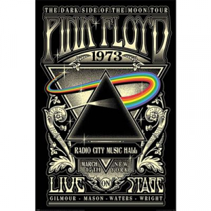 Pink Floyd - 1973 Maxi Poster ryhmässä MERCHANDISE / Merch / Pop-Rock @ Bengans Skivbutik AB (5630261)