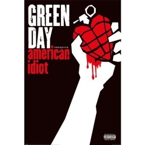 Green Day - American Idiot Album  91,5 X 61 Cm ryhmässä MERCHANDISE / Poster / Pop-Rock @ Bengans Skivbutik AB (5630271)