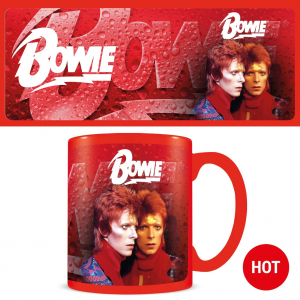David Bowie - Bolt Heat Change Mug ryhmässä MERCHANDISE / Merch / Pop-Rock @ Bengans Skivbutik AB (5630274)