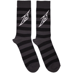 Metallica - Lightning M Uni Char Socks ryhmässä MERCHANDISE / Merch / Hårdrock @ Bengans Skivbutik AB (5630393)