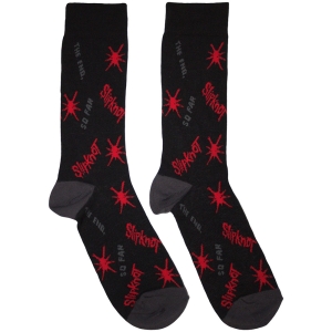 Slipknot - Aop Splat Tesf Uni Bl Socks ryhmässä MERCHANDISE / Merch / Hårdrock @ Bengans Skivbutik AB (5630403)