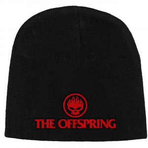 Offspring - Skull Logo Beanie Hat ryhmässä MERCHANDISE / Merch / Punk @ Bengans Skivbutik AB (5630406)
