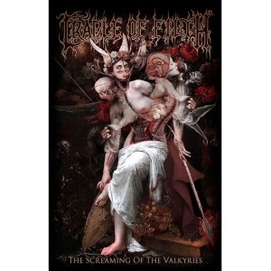 Cradle Of Filth - Screaming Of The Valkyries Textile Poster ryhmässä MERCHANDISE / Merch / Hårdrock @ Bengans Skivbutik AB (5630415)