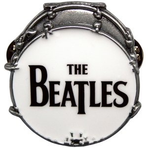 Beatles - Drop T Drum Pin Badge ryhmässä MERCHANDISE / Merch / Nyheter / Pop-Rock @ Bengans Skivbutik AB (5630507)