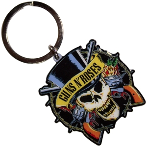 Guns N Roses - Top Hat Keychain ryhmässä MERCHANDISE / Merch / Hårdrock @ Bengans Skivbutik AB (5630513)