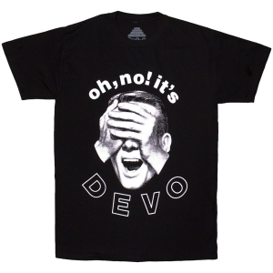 Devo - Shocked Daddy Uni Bl T-Shirt ryhmässä MERCHANDISE / T-paita / Pop-Rock @ Bengans Skivbutik AB (5630524r)