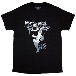 My Chemical Romance - Clock Logo Uni Bl T-Shirt ryhmässä MERCHANDISE / T-paita / Pop-Rock @ Bengans Skivbutik AB (5630539r)
