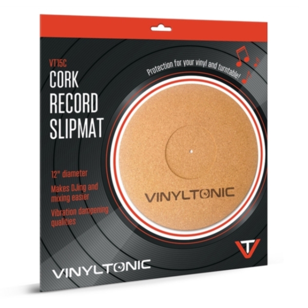 Vinyl Tonic - Cork Slipmat ryhmässä ME SUOSITTELEMME / Vinyltonic @ Bengans Skivbutik AB (5630674)