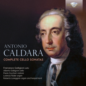 Antonio Caldara - Complete Cello Sonatas ryhmässä CD @ Bengans Skivbutik AB (5630824)