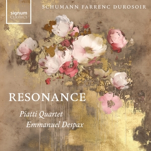Piatti Quartet Emmanuel Despax - Resonance ryhmässä CD / Kommande / Klassiskt @ Bengans Skivbutik AB (5630826)