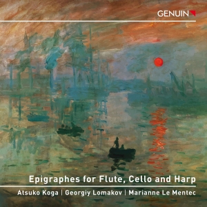 Atsuko Koga Georgiy Lomakov Maria - Epigraphes For Flute, Cello And Har ryhmässä CD / Kommande / Klassiskt @ Bengans Skivbutik AB (5630830)