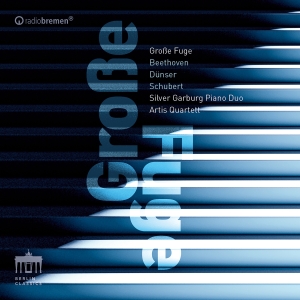 Silver Garburg Piano Duo Artis Qua - Beethoven: Great Fugue ryhmässä CD / Kommande / Klassiskt @ Bengans Skivbutik AB (5630842)