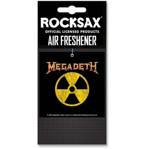 Megadeth - Logo - Air Freshener ryhmässä MERCHANDISE / Merch / Kommande / Hårdrock @ Bengans Skivbutik AB (5630999)