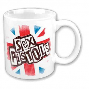 The Sex Pistols - Logo & Flag Boxed Mug ryhmässä MERCHANDISE / Merch / Punk @ Bengans Skivbutik AB (5631089)